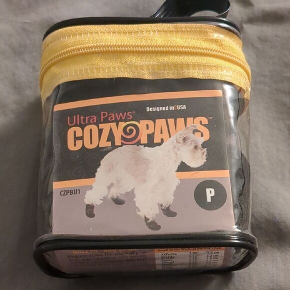 Other - NEW Ultra Paws Cozy Paws Grey Indoor Boots for Dogs - Petite